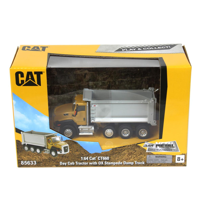 1/64 Caterpillar CT660 Stampede Dump Truck by Diecast Masters