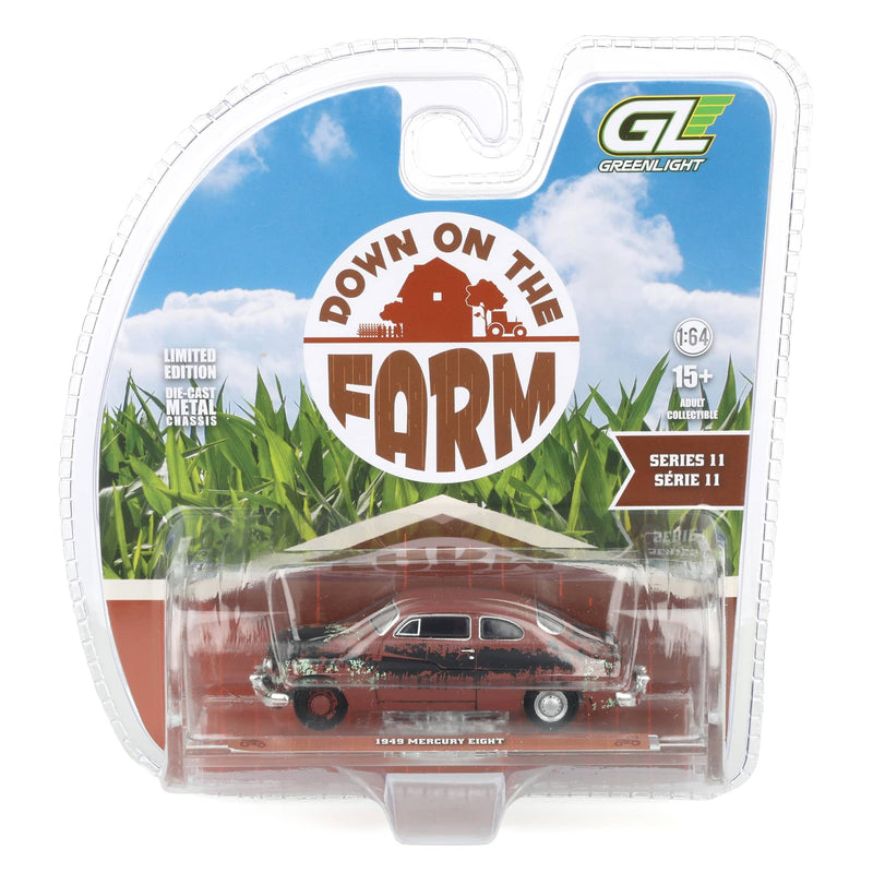 1/64 1949 Mercury Eight, Barn Find, Down on the Farm Series 11