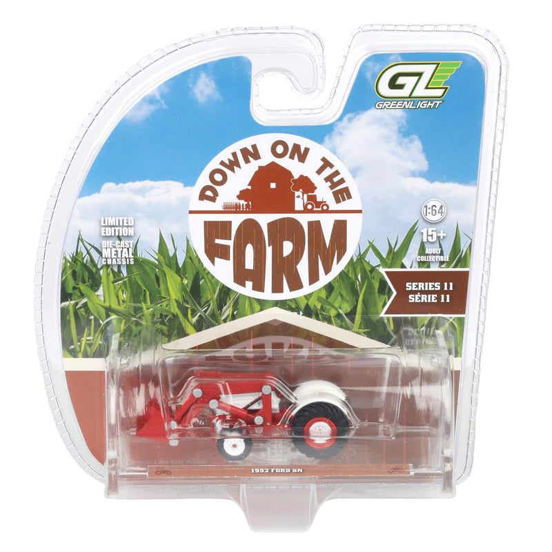 1/64 1952 Ford 8N, Red & White, Down on the Farm Series 11