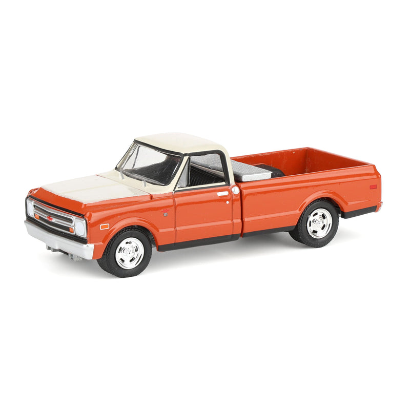 1/64 1968 Chevrolet C-10 with Toolbox, Red, Down on the Farm Series 11