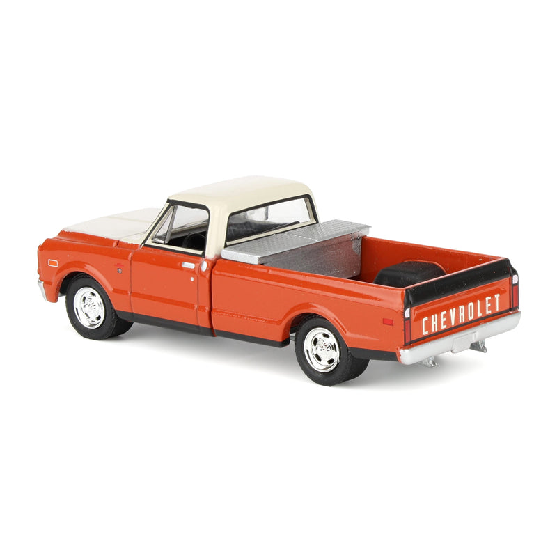 1/64 1968 Chevrolet C-10 with Toolbox, Red, Down on the Farm Series 11