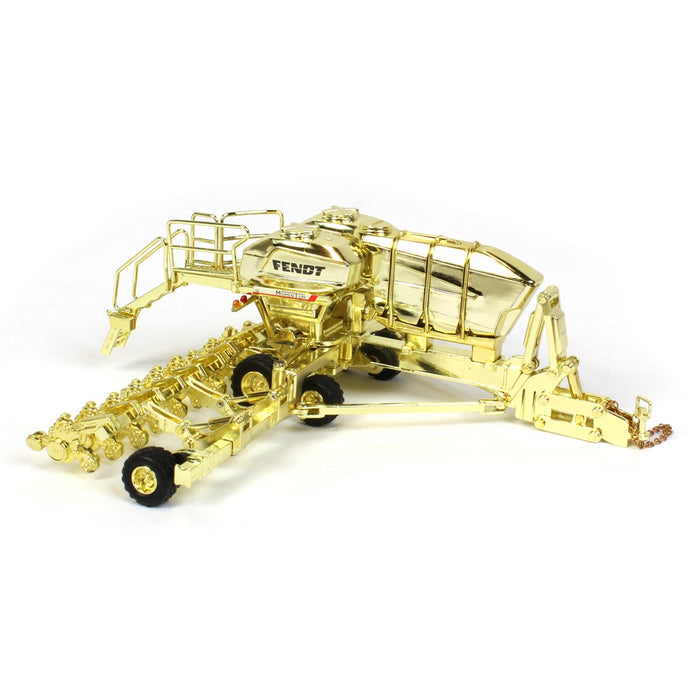 Gold Chrome ~ 1/64 High Detail Fendt Momentum 16 Row Planter