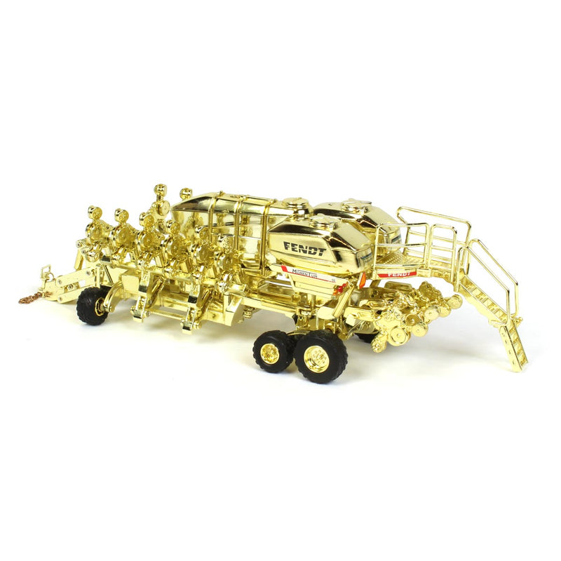 Gold Chrome ~ 1/64 High Detail Fendt Momentum 16 Row Planter by SpecCast