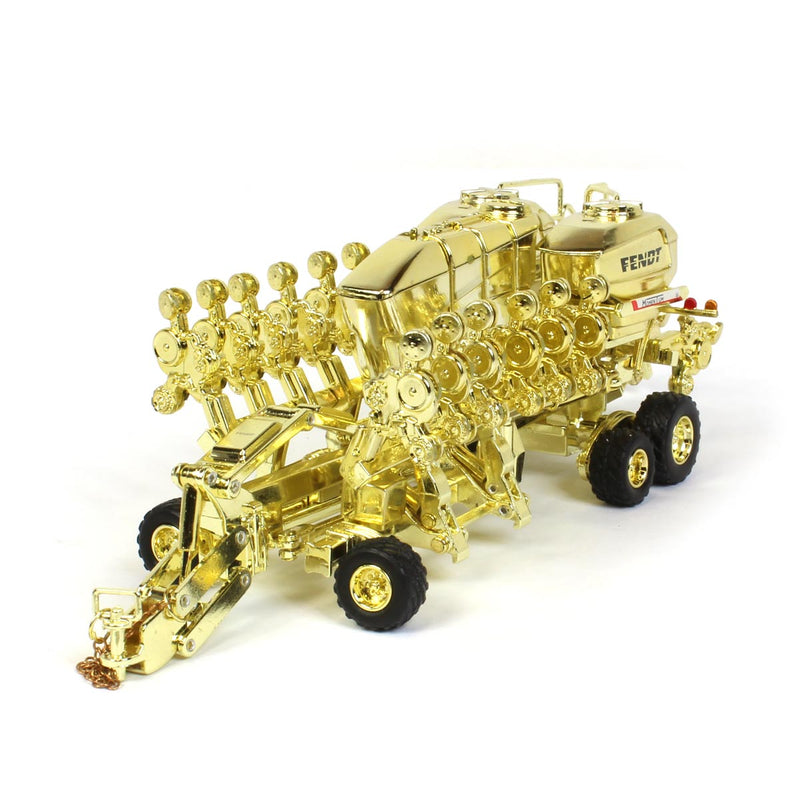 Gold Chrome ~ 1/64 High Detail Fendt Momentum 16 Row Planter by SpecCast