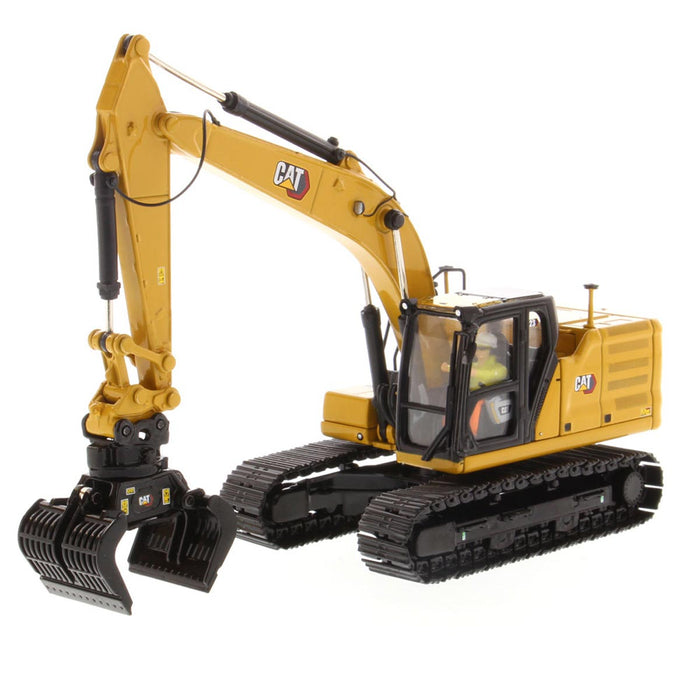 1/50 Caterpillar 323 Hydraulic Excavator with 4 New Work Tools- Next Generation