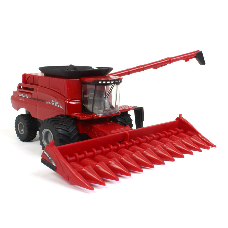 1/64 Case IH Axial-Flow 7250 Combine with Corn & Grain Heads