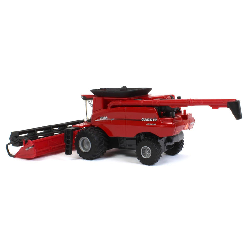 1/64 Case IH Axial-Flow 7250 Combine with Corn & Grain Heads