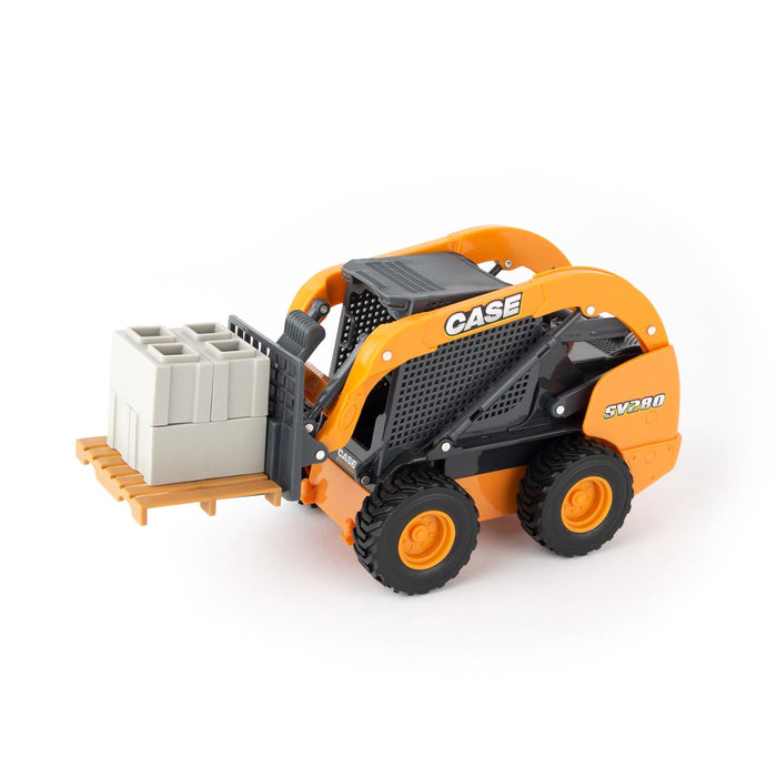 1/16 Big Farm Case SV280 Skid Steer Set with Accessories