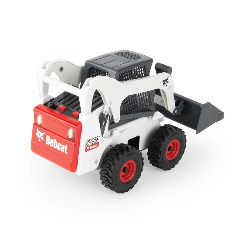 (B&D) 1/16 Big Farm Bobcat S450 Skid Steer Set with Accessories - Damaged Item