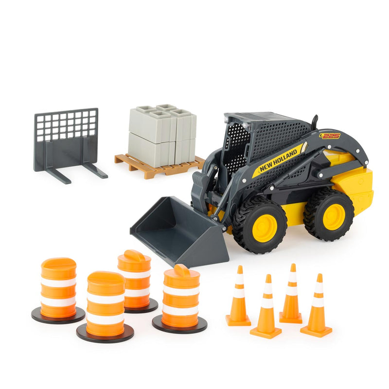 1/16 Big Farm New Holland L225 Skid Steer Set with Accessories