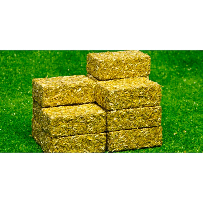 1/32 Pack of 4 Rectangular Straw Bales