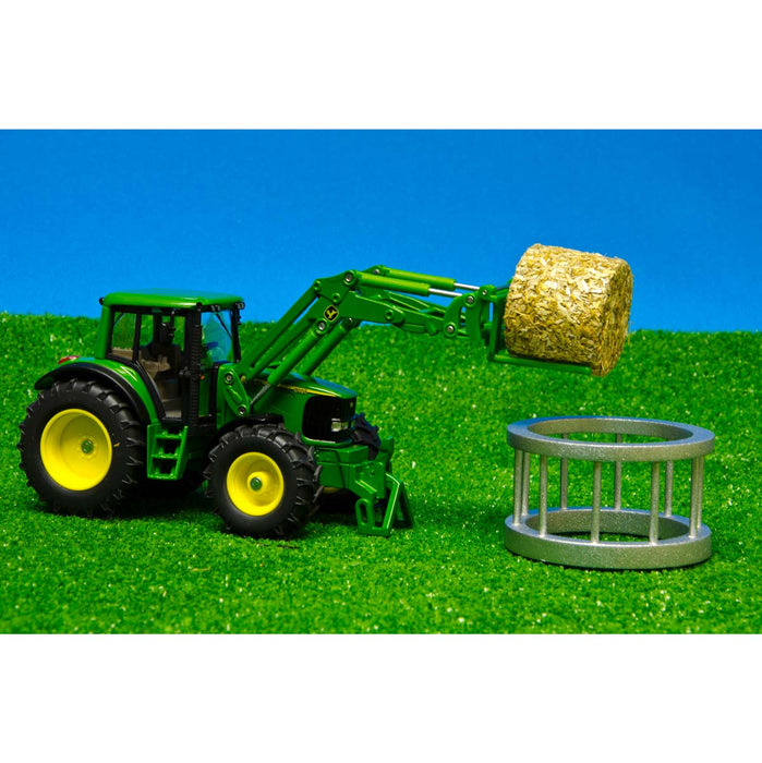 1/32 Pack of 4 Round Straw Bales