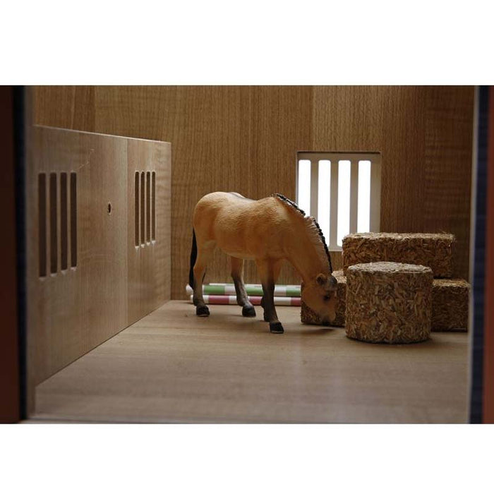 1/24 Horse Stable with 2 Stalls and Storage Room