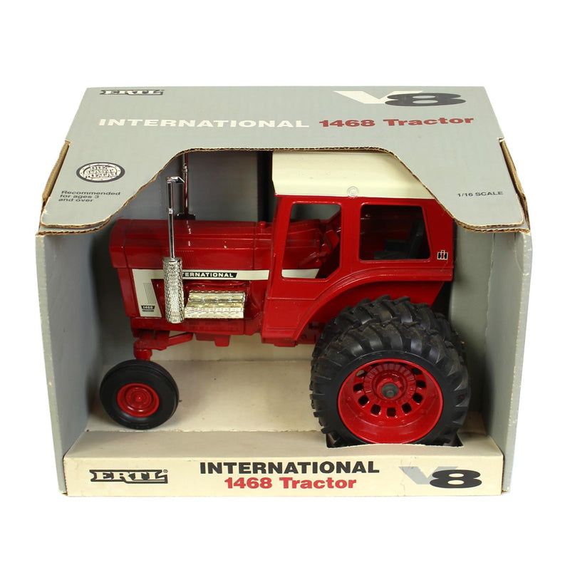 1/16 International Harvester 1468 Tractor with Red Cab & Duals, 2nd of 4 in ERTL V8 Series