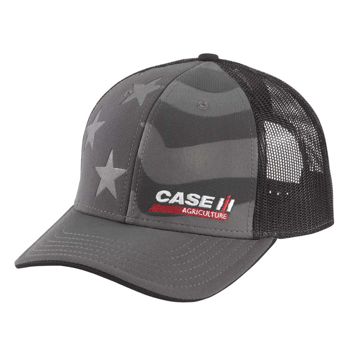 Case IH Debossed Flag Premium Mesh Back Cap