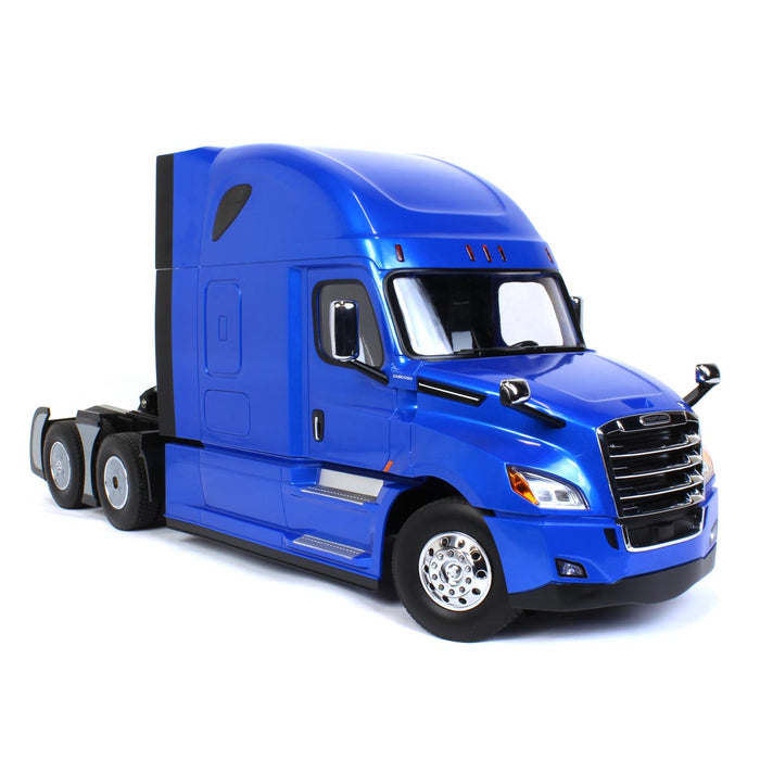 (B&D) 1/16 Radio Control Freightliner Cascadia Truck with Raised Roof Sleeper Cab, Made of Durable Plastic - Damaged Item