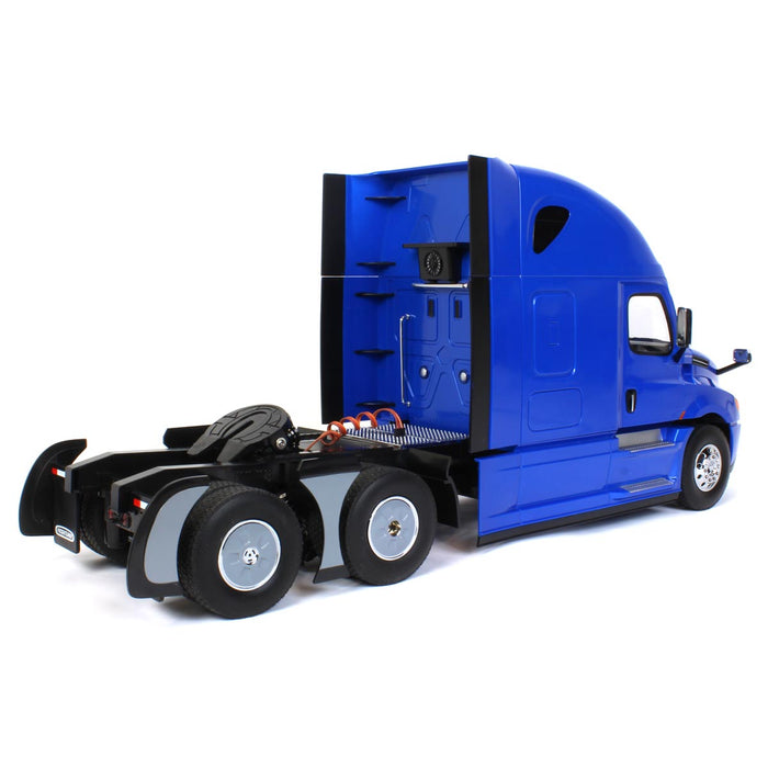 (B&D) 1/16 Radio Control Freightliner Cascadia Truck with Raised Roof Sleeper Cab, Made of Durable Plastic - Damaged Item