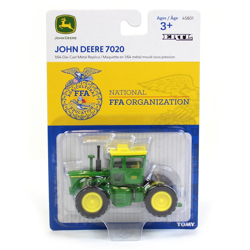 1/64 John Deere 7020 4WD Tractor with FFA Logo by ERTL