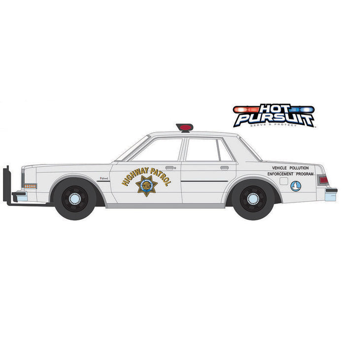 1/64 1988 Dodge Diplomat, California Highway Patrol Pollution Enforcement, Hot Pursuit Series 39