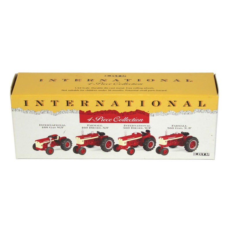 1/64 International Harvester 460 & 560 4 Piece Boxed Set