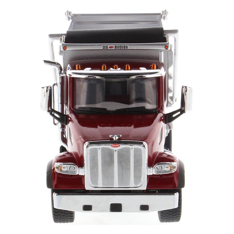 1/50 Peterbilt Model 567 SFFA Tandem Axle Dump Truck with Pusher Axle by Diecast Masters