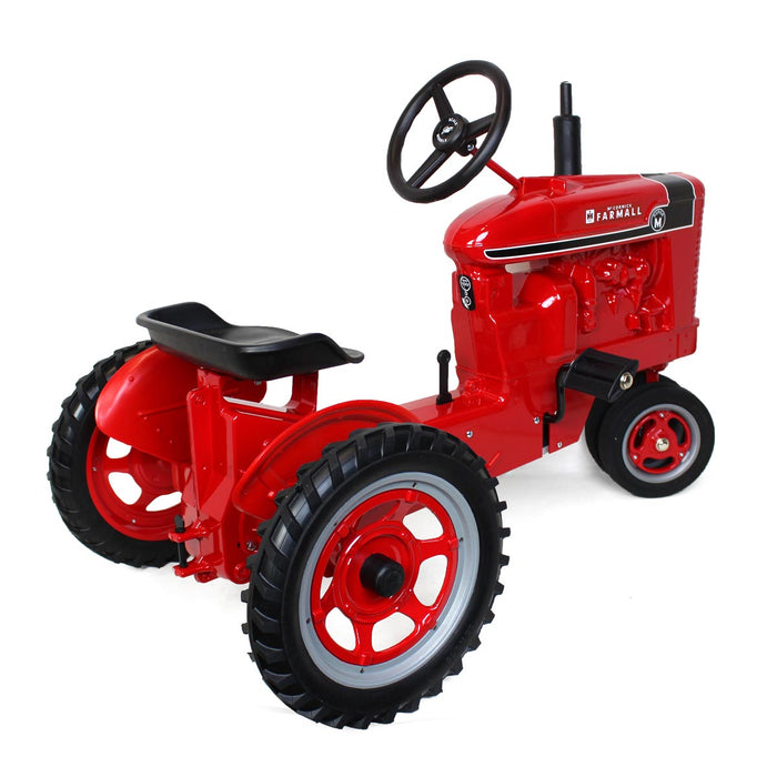 Serial Number 19 ~ IH Farmall Super M "Black Stripe" Custom Puller Decal Pedal Tractor, 1 of 99