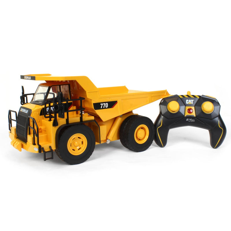 1/24 Radio Control Caterpillar 770 Mining Truck, Made of Durable Plastic