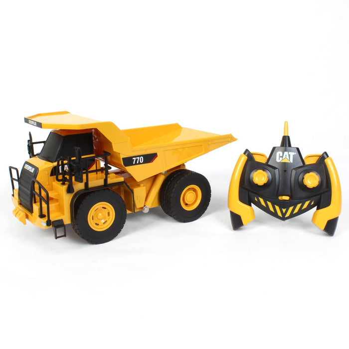 (B&D) 1/35 Radio Control CAT 770 Mining Truck, Made of Durable Plastic - Damaged Box