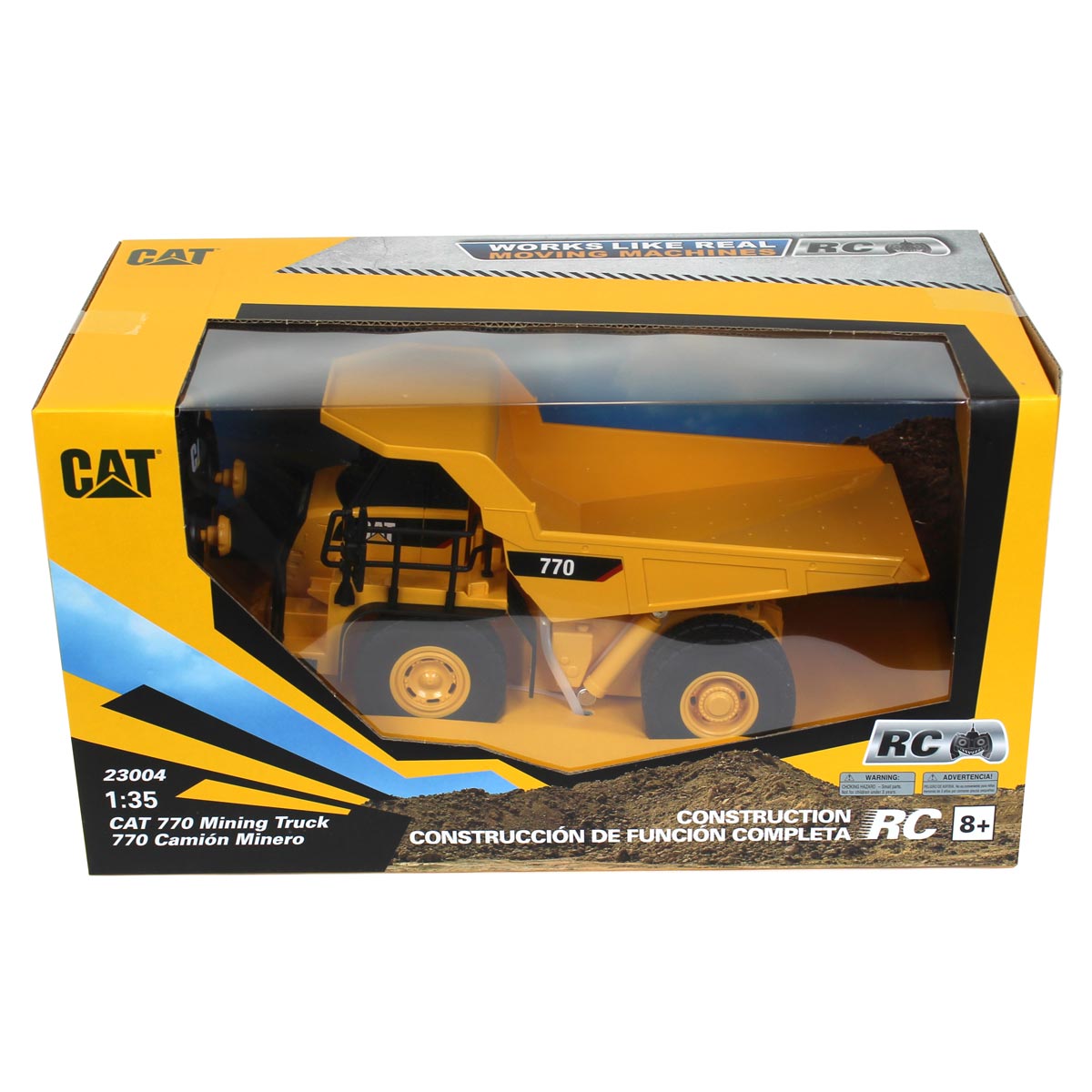 【新品未開封】CAT 770 Mining Truck 1／35 ラジコン 1/35 Radio Control CAT 770 Mining Truck, Made of Durable Plastic