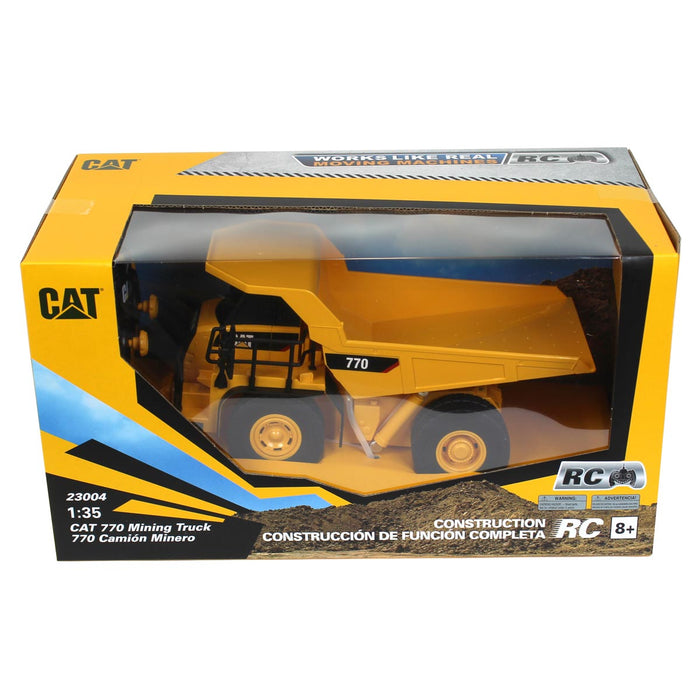 1/35 Radio Control CAT 770 Mining Truck, Made of Durable Plastic