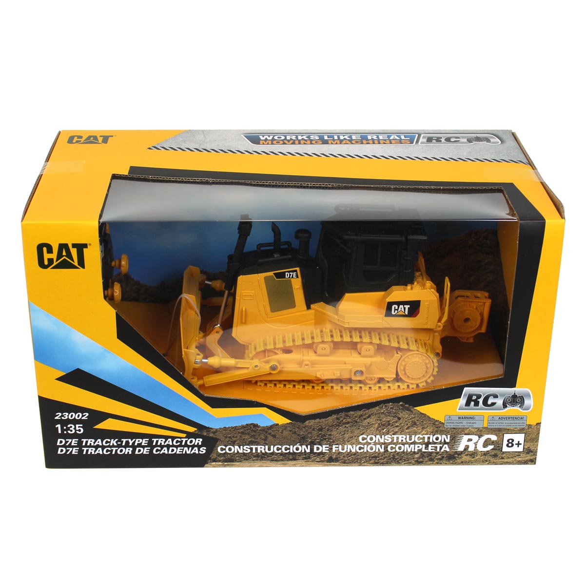 23002 1/35 Radio Control CAT D7E Track Dozer, Made of Durable