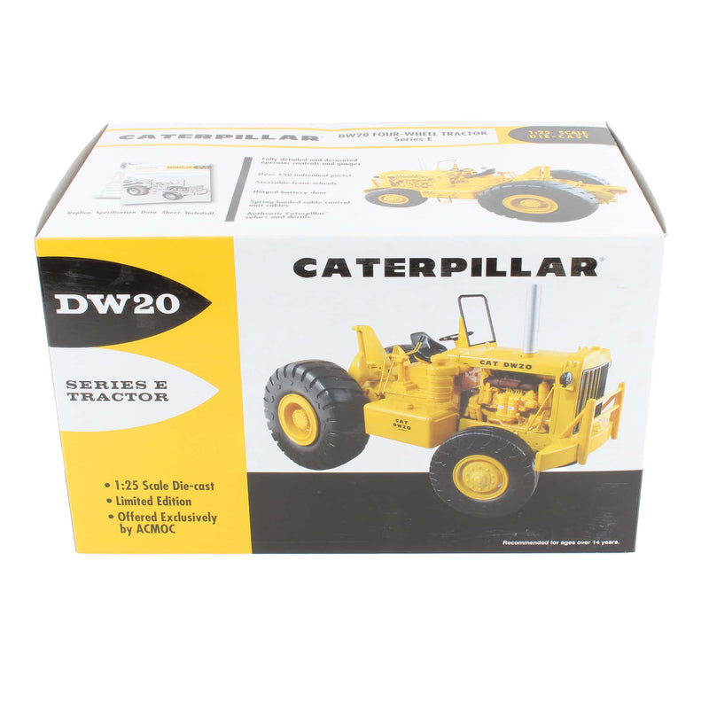 1/25 Caterpillar DW20 Limited Edition Tractor by First Gear