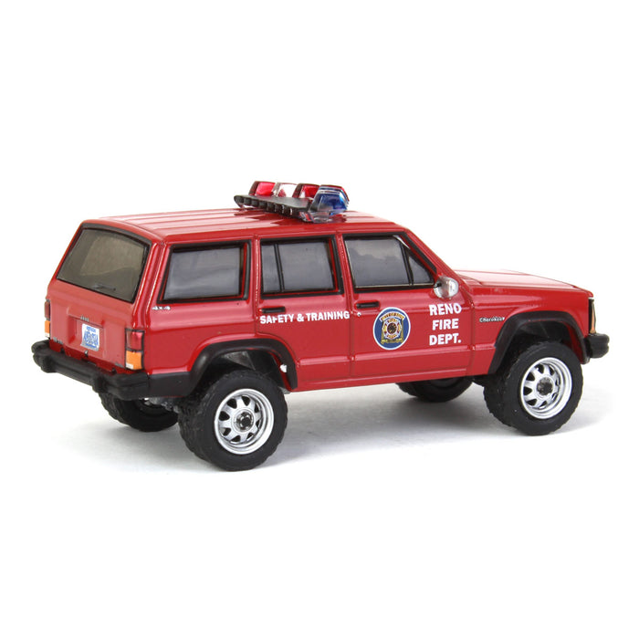1/64 1990 Jeep Cherokee Reno, Nevada Fire Department, Fire & Rescue Series 1