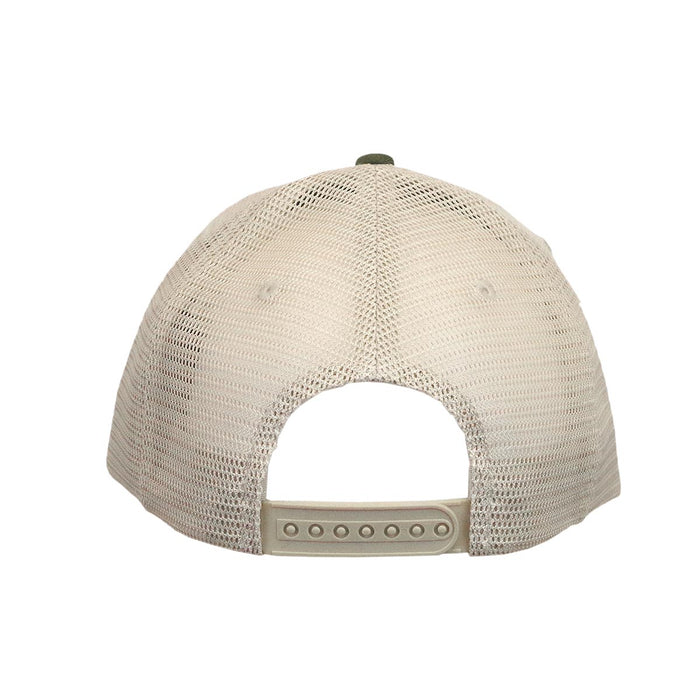 John Deere Gray & Green Cap with Ivory Twill Mesh Back