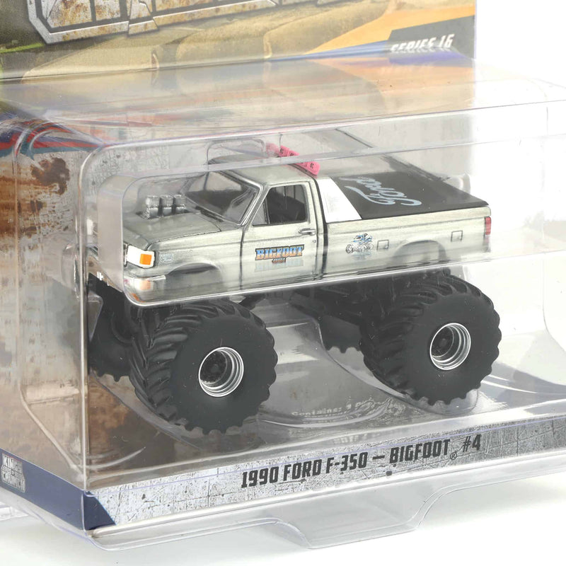 Raw Chase ~ 1/64 1990 Ford F-350, Bigfoot #4, Kings of Crunch Series 16