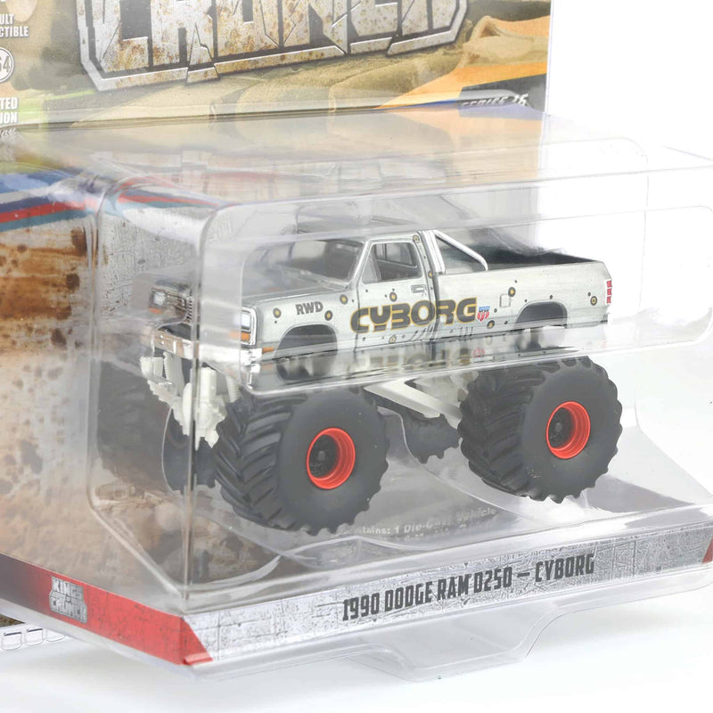 Raw Chase ~ 1/64 1990 Dodge Ram D250, Cyborg, Kings of Crunch Series 16