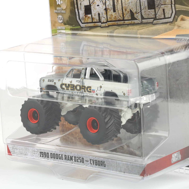 Raw Chase ~ 1/64 1990 Dodge Ram D250, Cyborg, Kings of Crunch Series 16