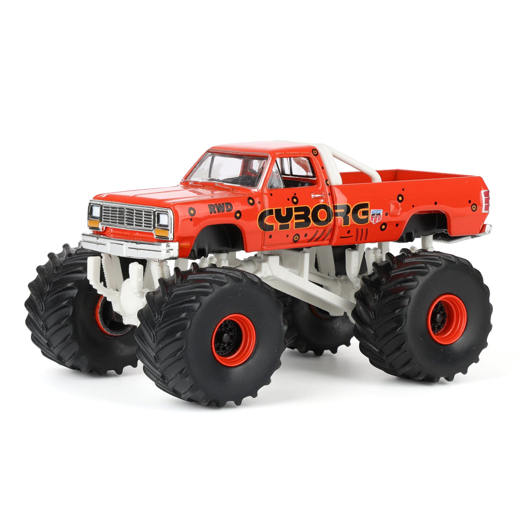 テ*ン様 レドラプラスチック　LEDRAPLASTIC リトルバットウルフ 1/64 1990 Dodge Ram D250, Cyborg, Kings of Crunch Series 16