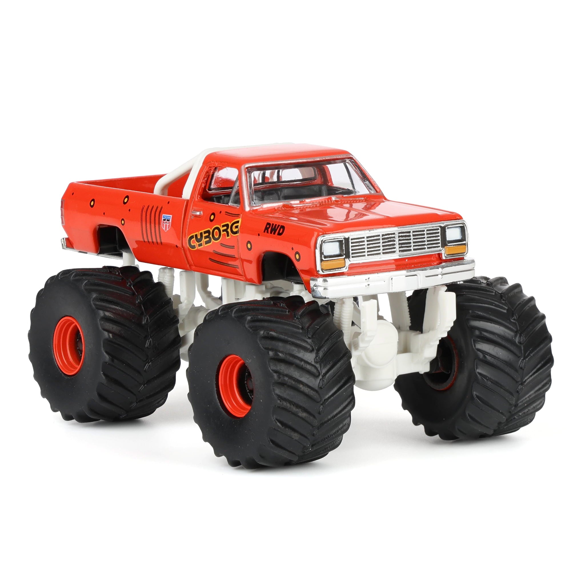 希少1/18 キャデラック ドゥビル 120in ストレッチ リムジン カスタム 1/64 1990 Dodge Ram D250, Cyborg, Kings of Crunch Series 16
