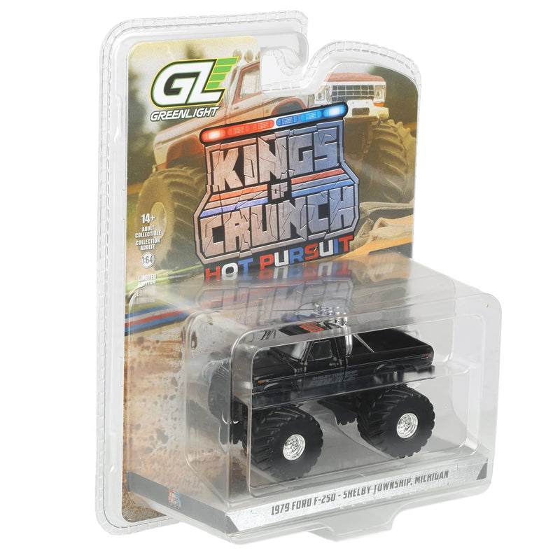 1/64 1979 Ford F-250, Shelby Township, Michigan, Kings of Crunch x Hot Pursuit Special Edition Series 17