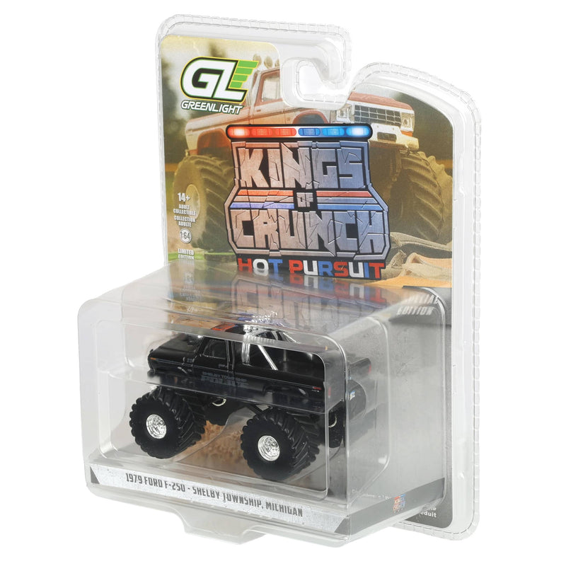 1/64 1979 Ford F-250, Shelby Township, Michigan, Kings of Crunch x Hot Pursuit Special Edition Series 17