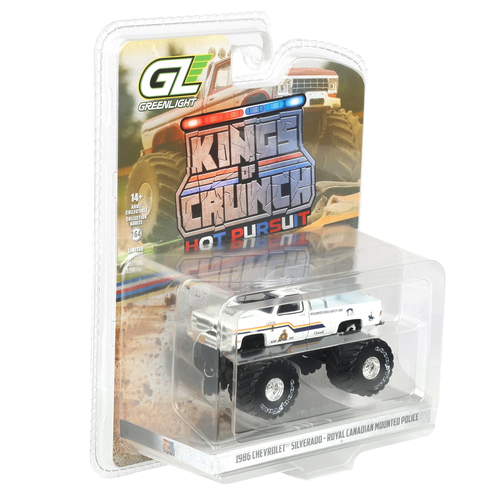 1/64 1986 Chevrolet Silverado, Royal Mounted Canadian Police