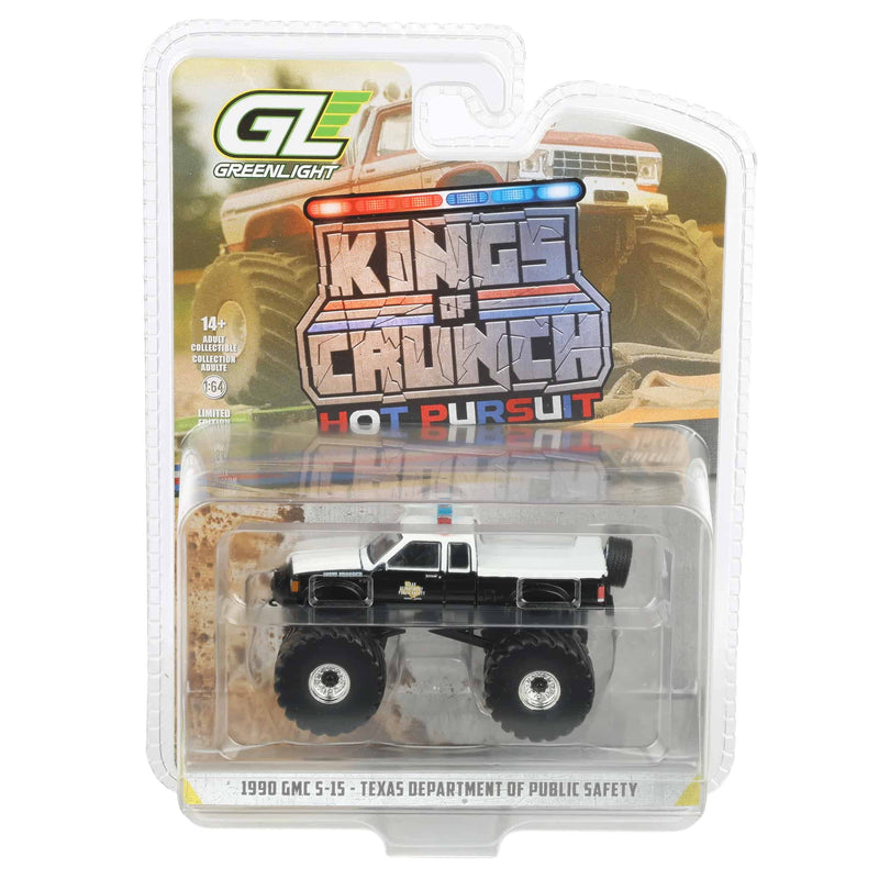 1/64 1990 GMC S-15, Texas Department of Public Safety, Kings of Crunch x Hot Pursuit Special Edition Series 17