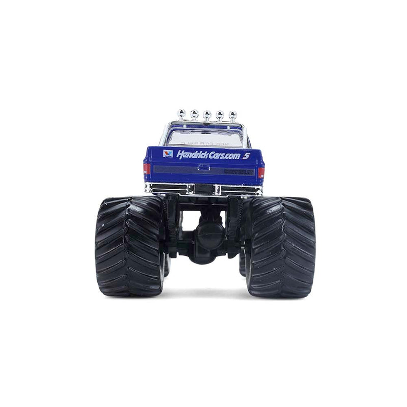 1/64 1981 Chevrolet K20 Monster Truck, Kyle Larson #5 HendrickCars.com, Kings of Crunch Hendrick Motorsports Edition