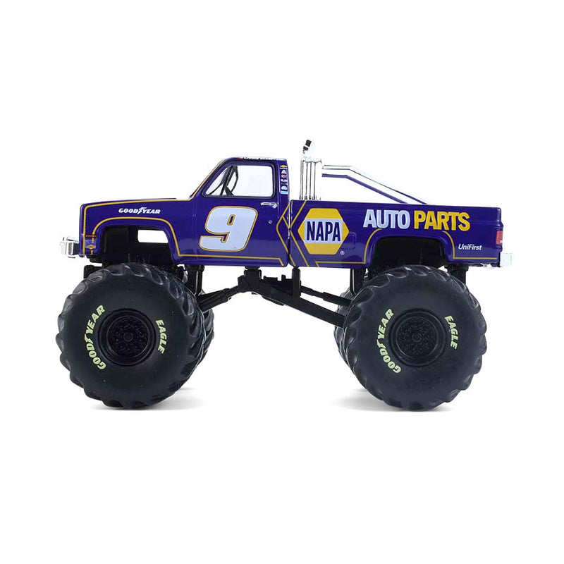 1/64 1984 Chevrolet C-20 Monster Truck, Chase Elliott #9 NAPA, Kings of Crunch Hendrick Motorsports Edition