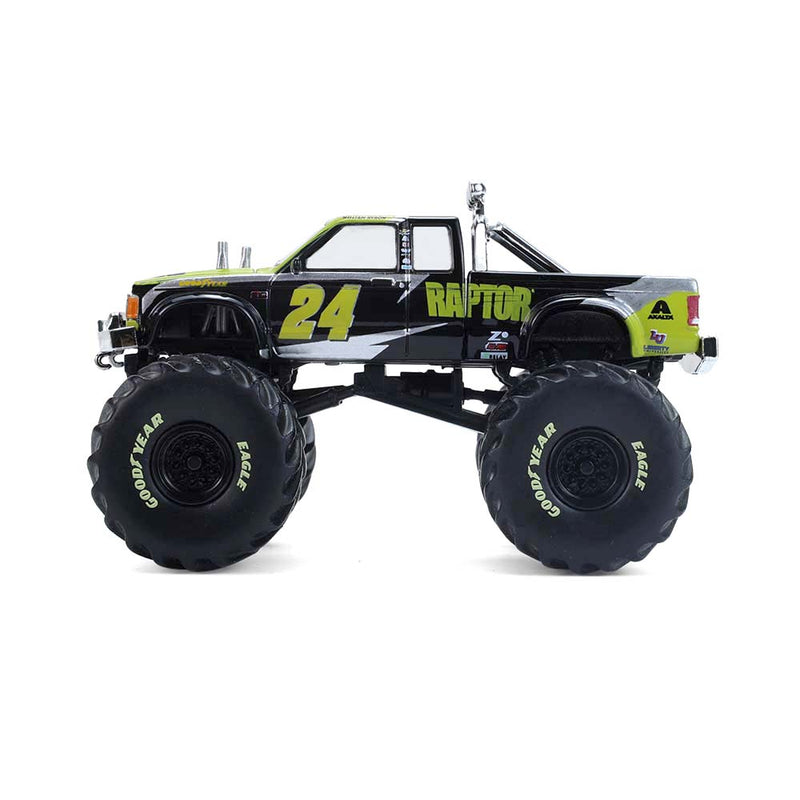1/64 1986 Chevrolet S-10 Extended Cab Monster Truck, William Byron #24 Raptor, Kings of Crunch Hendrick Motorsports Edition