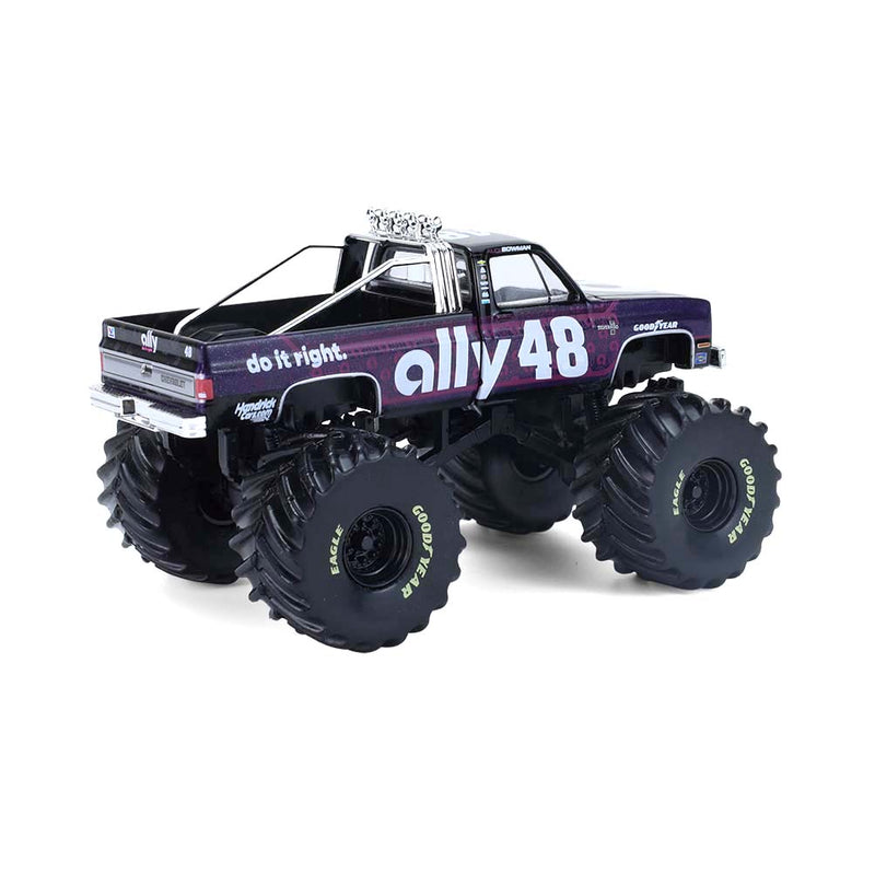 1/64 1984 Chevrolet Silverado Monster Truck, Alex Bowman #48 Ally, Kings of Crunch Hendrick Motorsports Edition