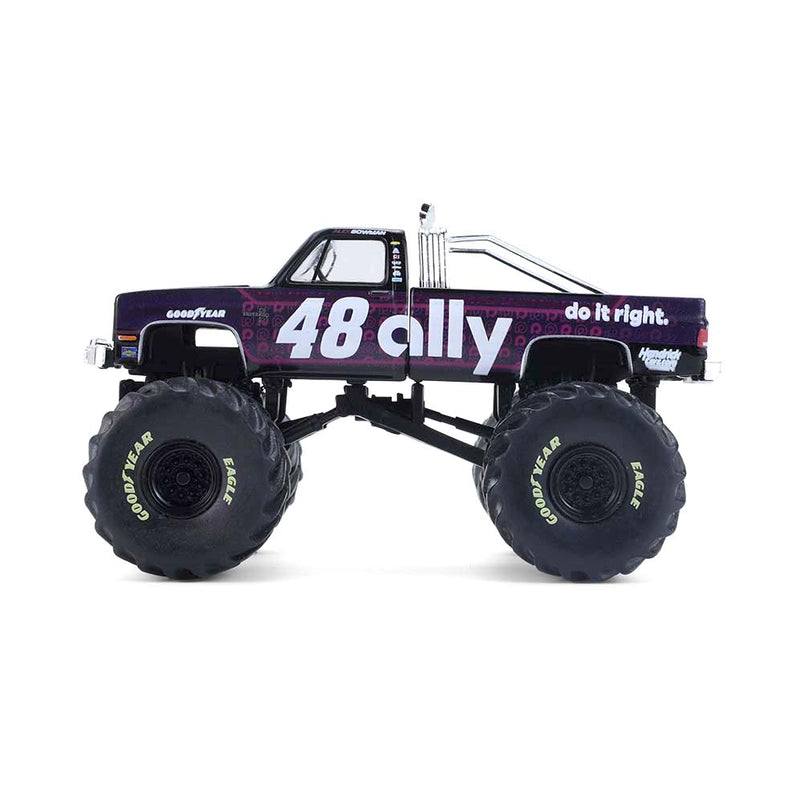 1/64 1984 Chevrolet Silverado Monster Truck, Alex Bowman #48 Ally, Kings of Crunch Hendrick Motorsports Edition