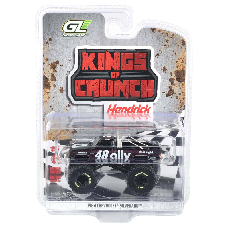 1/64 1984 Chevrolet Silverado Monster Truck, Alex Bowman #48 Ally, Kings of Crunch Hendrick Motorsports Edition