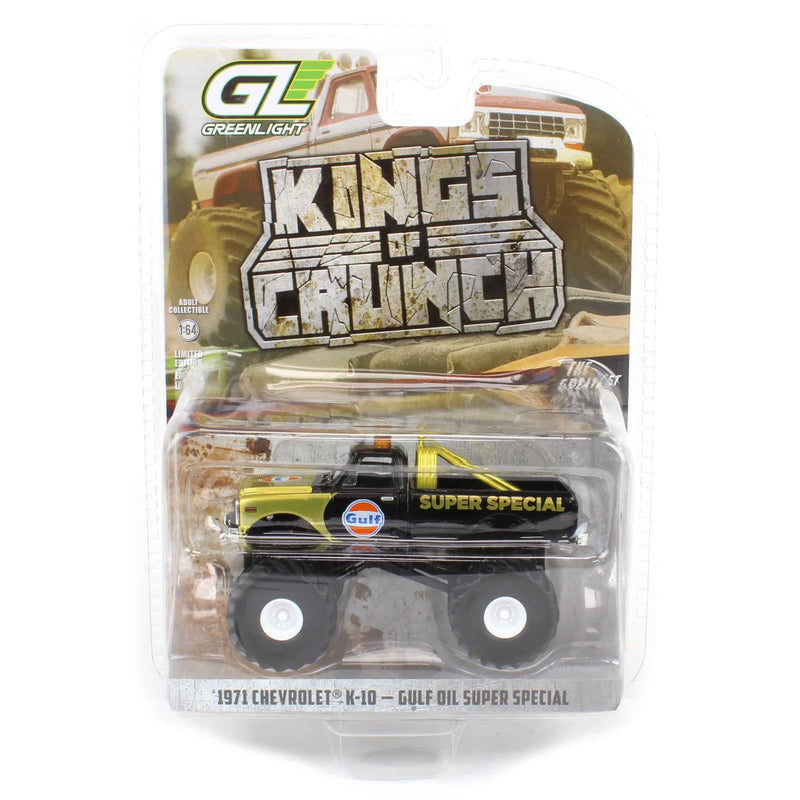 1/64 1971 Chevrolet K-10, Gulf Oil Super Special, Kings of Crunch The Greatest Hits